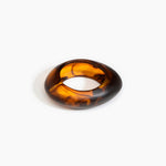 Dinosaur Designs SBRCKMED medium rock bangle TORTOISE
