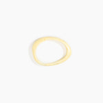 Dinosaur Designs Rock Wishbone Bangle in Lemon Colour resin with Wide Fit
