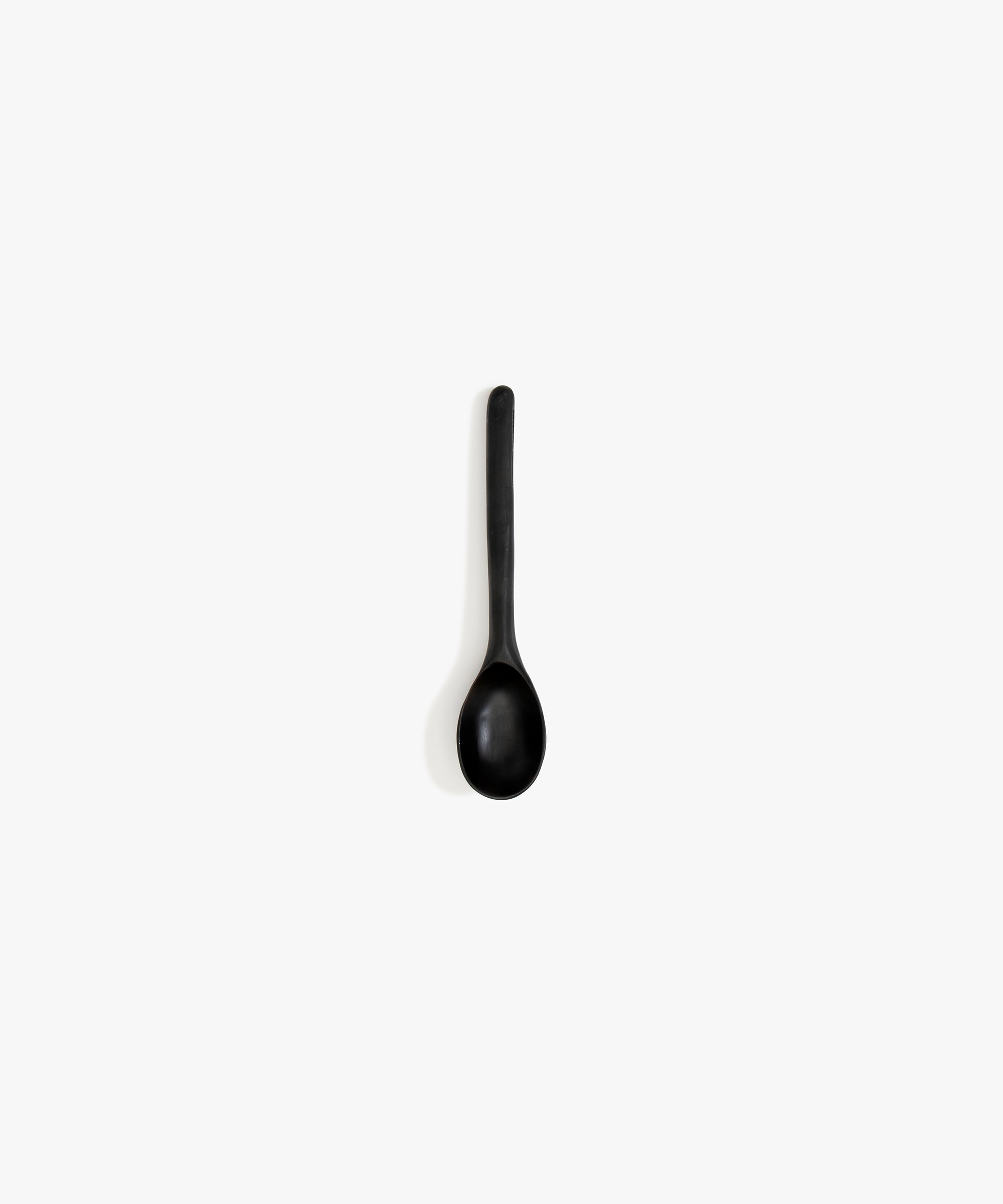 Dinosaur Designs Stone Spoon in Black Colour resin