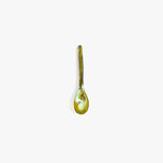 Dinosaur Designs Stone Spoon in Malachite Colour resin