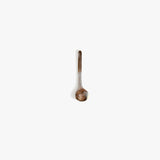 Dinosaur Designs Temple Spoon in Cappuccino Colour resin