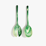 Dinosaur Designs Long Stone Servers in Grass Colour resin