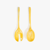 Dinosaur Designs Long Stone Servers in Pollen Colour resin