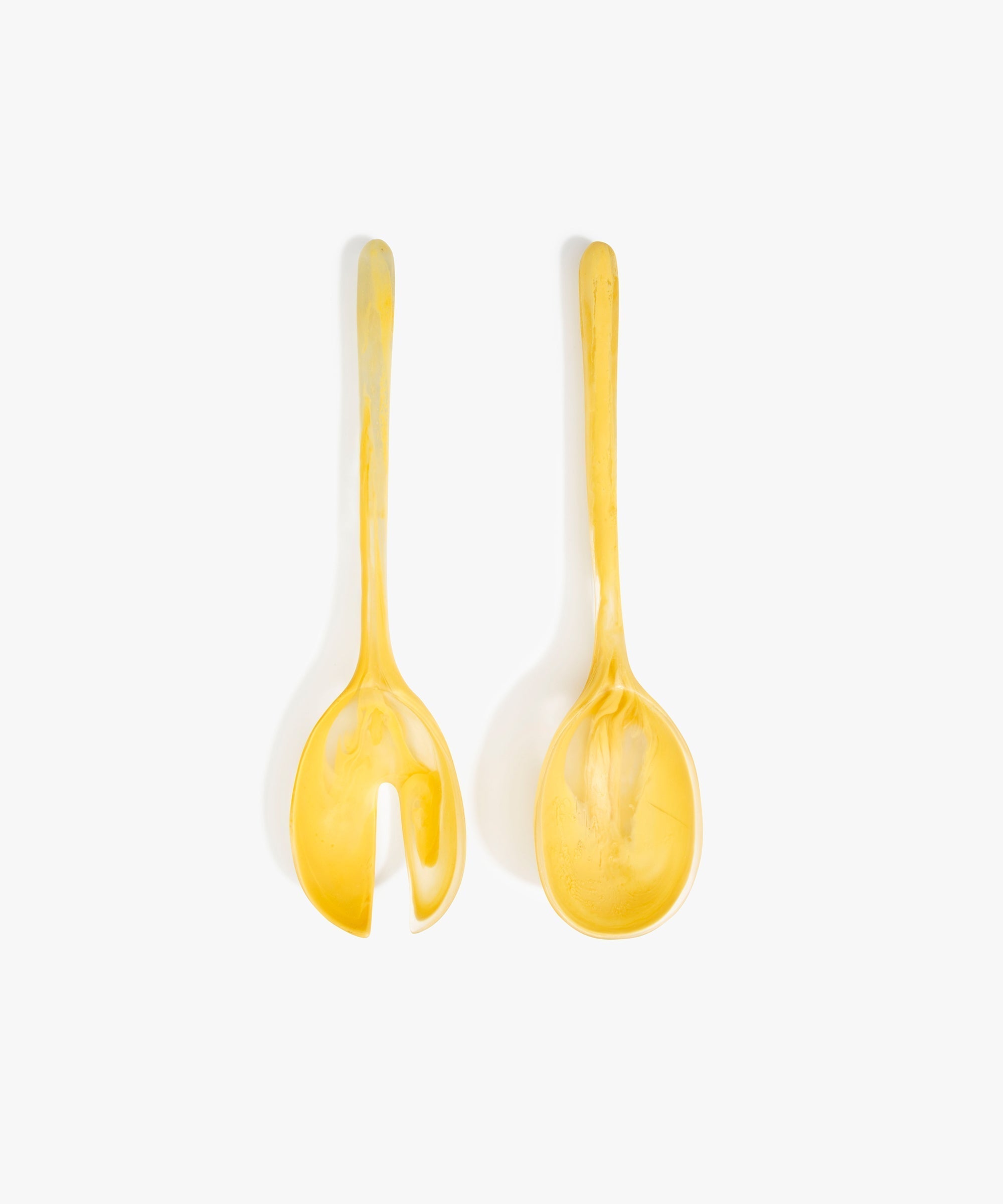 Dinosaur Designs Long Stone Servers in Pollen Colour resin