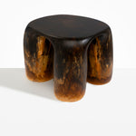 Dinosaur Designs TABRCKTOW 4 Leg Rock Tower Table DARK HORN