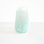 Dinosaur Designs Grand Pebble Vase in Mint Colour resin