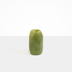 Dinosaur Designs Medium Pebble Vase in Olive Colour resin