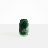 Dinosaur Designs Medium Pebble Vase in Moss Colour resin