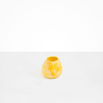 Dinosaur Designs Medium Volcanic Vase in Daisy Colour resin