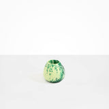 Dinosaur Designs Medium Volcanic Vase in Grass Colour resin