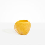 Dinosaur Designs Large Rock Vase in Pollen Colour resin