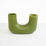 Dinosaur Designs Large Branch Vase in Olive Colour resin