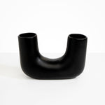 Dinosaur Designs Large Branch Vase in Black Colour resin
