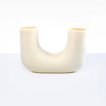 Dinosaur Designs Large Branch Vase in Cream Colour resin