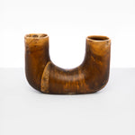 Dinosaur Designs Large Branch Vase in Dark Horn Colour resin