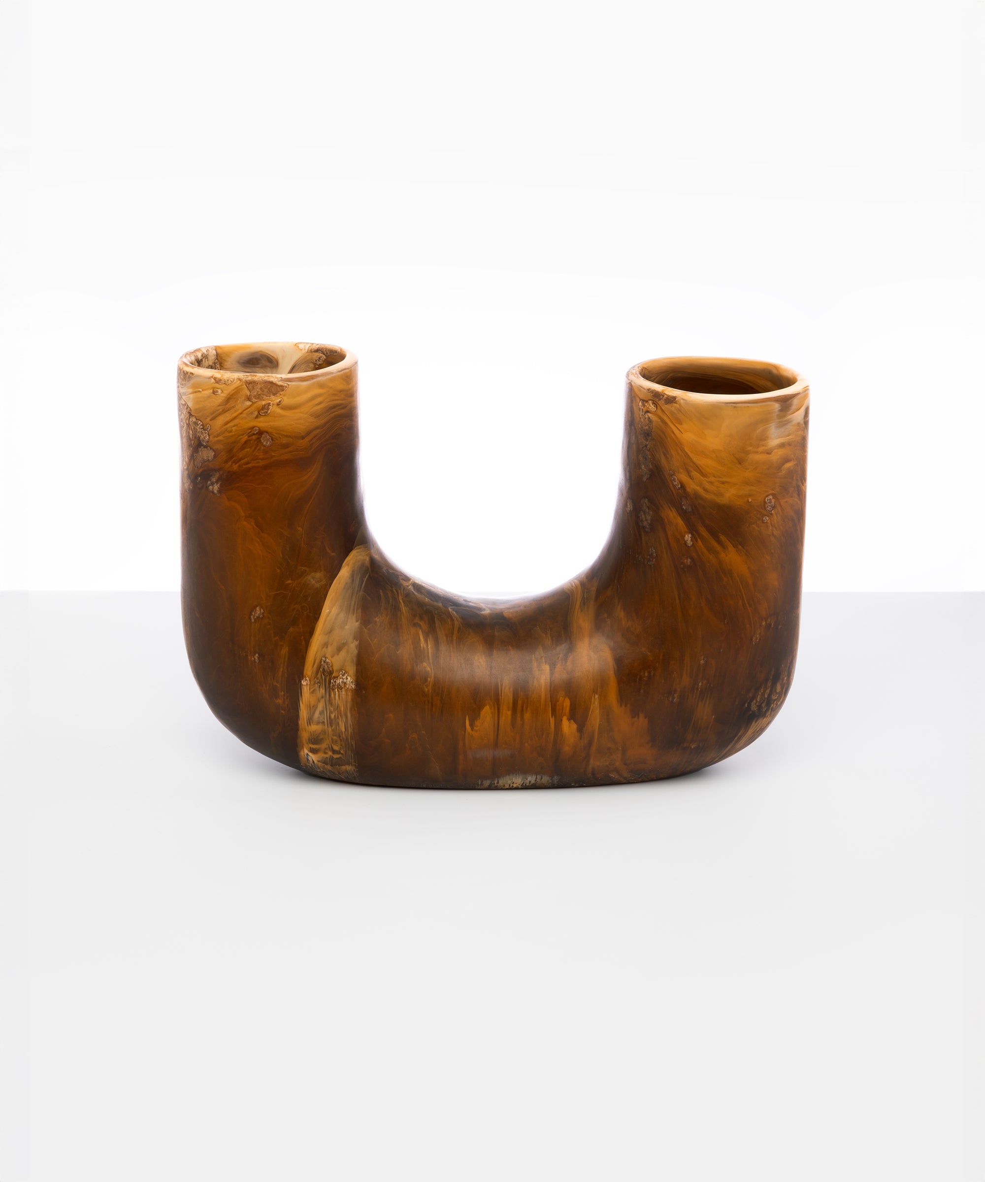 Dinosaur Designs Large Branch Vase in Dark Horn Colour resin