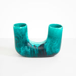 Dinosaur Designs Large Branch Vase in Lagoon Colour resin