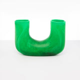 Dinosaur Designs Large Branch Vase in Leaf Colour resin