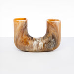 Dinosaur Designs Large Branch Vase in Light Horn Colour resin