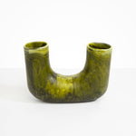 Dinosaur Designs Large Branch Vase in Malachite Colour resin
