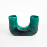 Dinosaur Designs Large Branch Vase in Mineral Swirl Colour resin