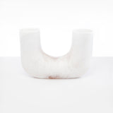 Dinosaur Designs Large Branch Vase in Snow Swirl Colour resin