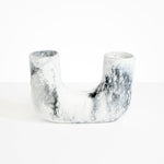 Dinosaur Designs Large Branch Vase in White Marble Colour resin