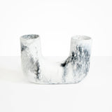 Dinosaur Designs Large Branch Vase in White Marble Colour resin