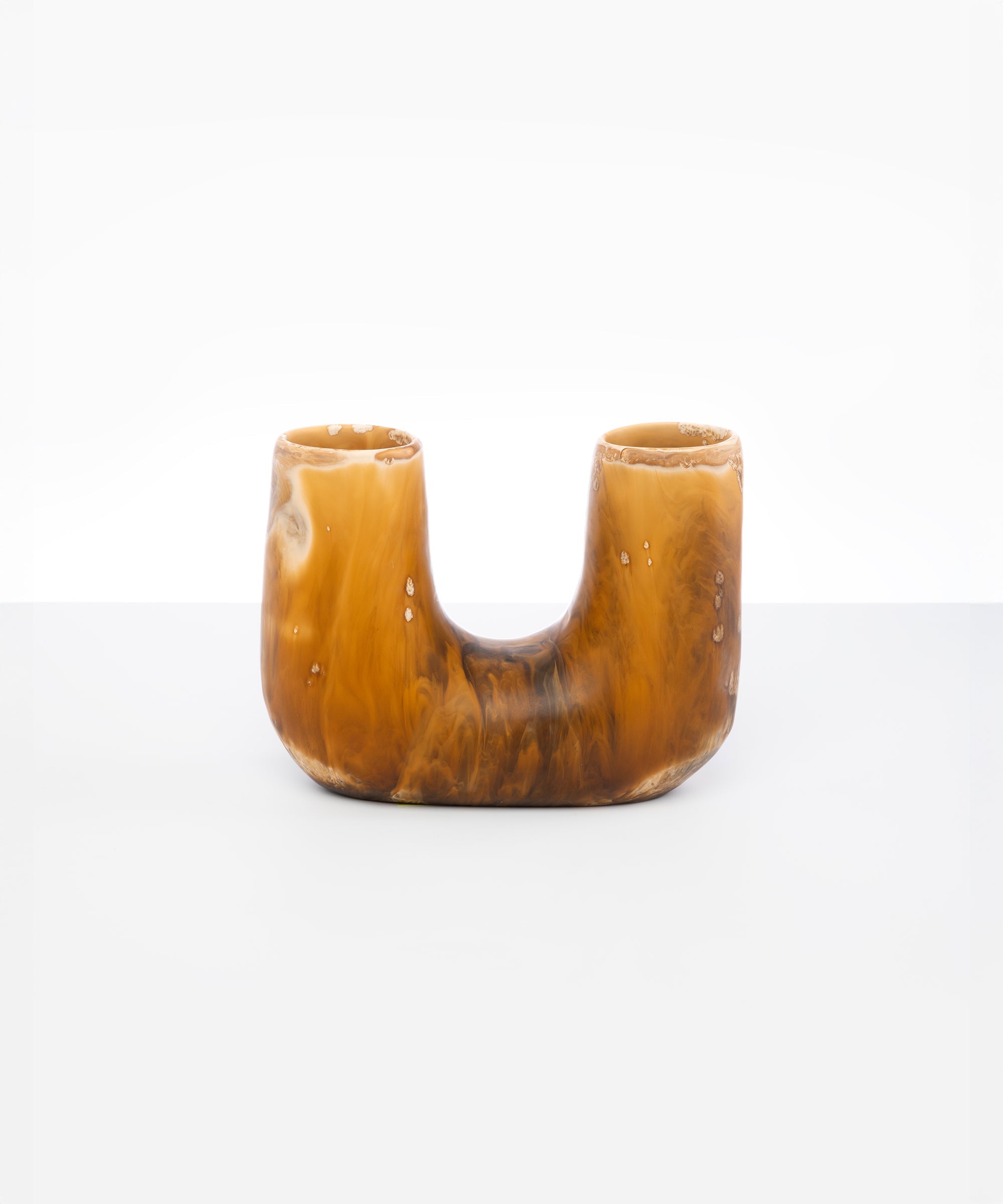 Dinosaur Designs Medium Branch Vase in Dark Horn Colour resin