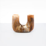 Dinosaur Designs Medium Branch Vase in Light Horn Colour resin