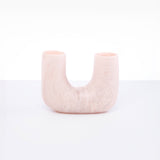 Dinosaur Designs Medium Branch Vase in Rose Swirl Colour resin