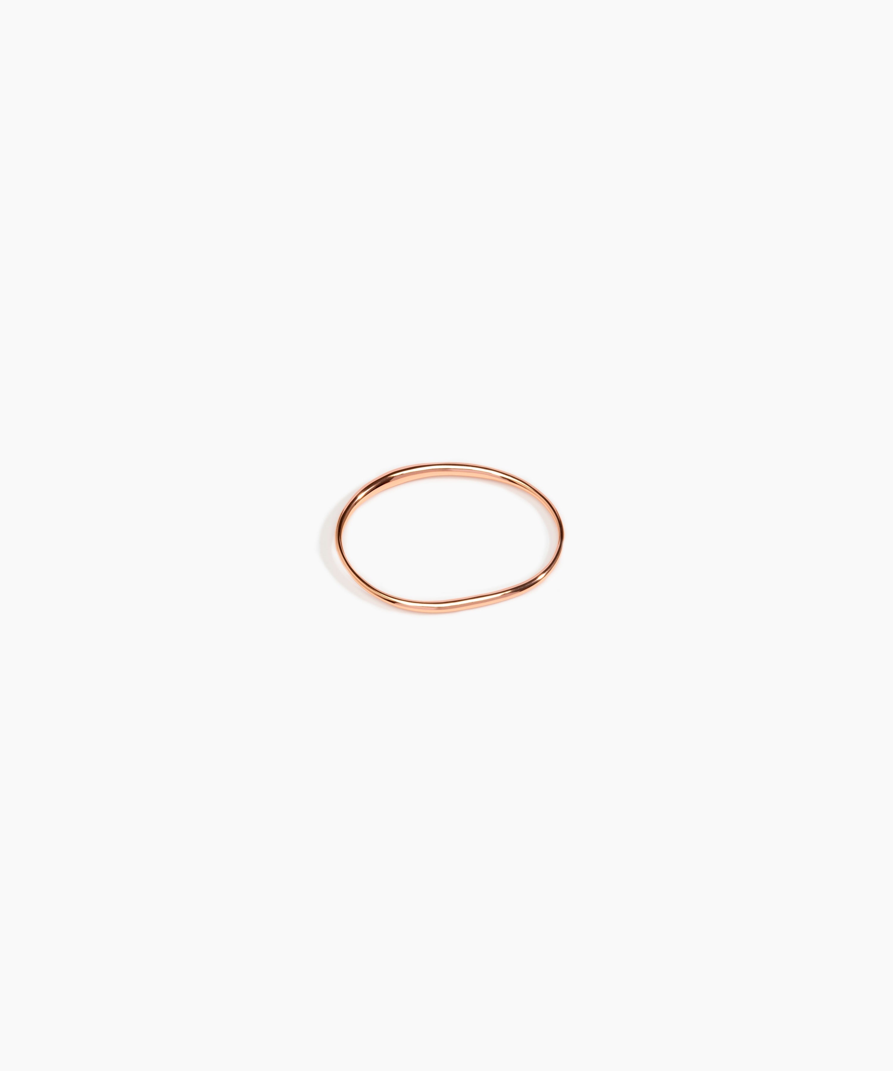 Dinosaur Designs Pebble Bangle in Copper-Plated Brass Material