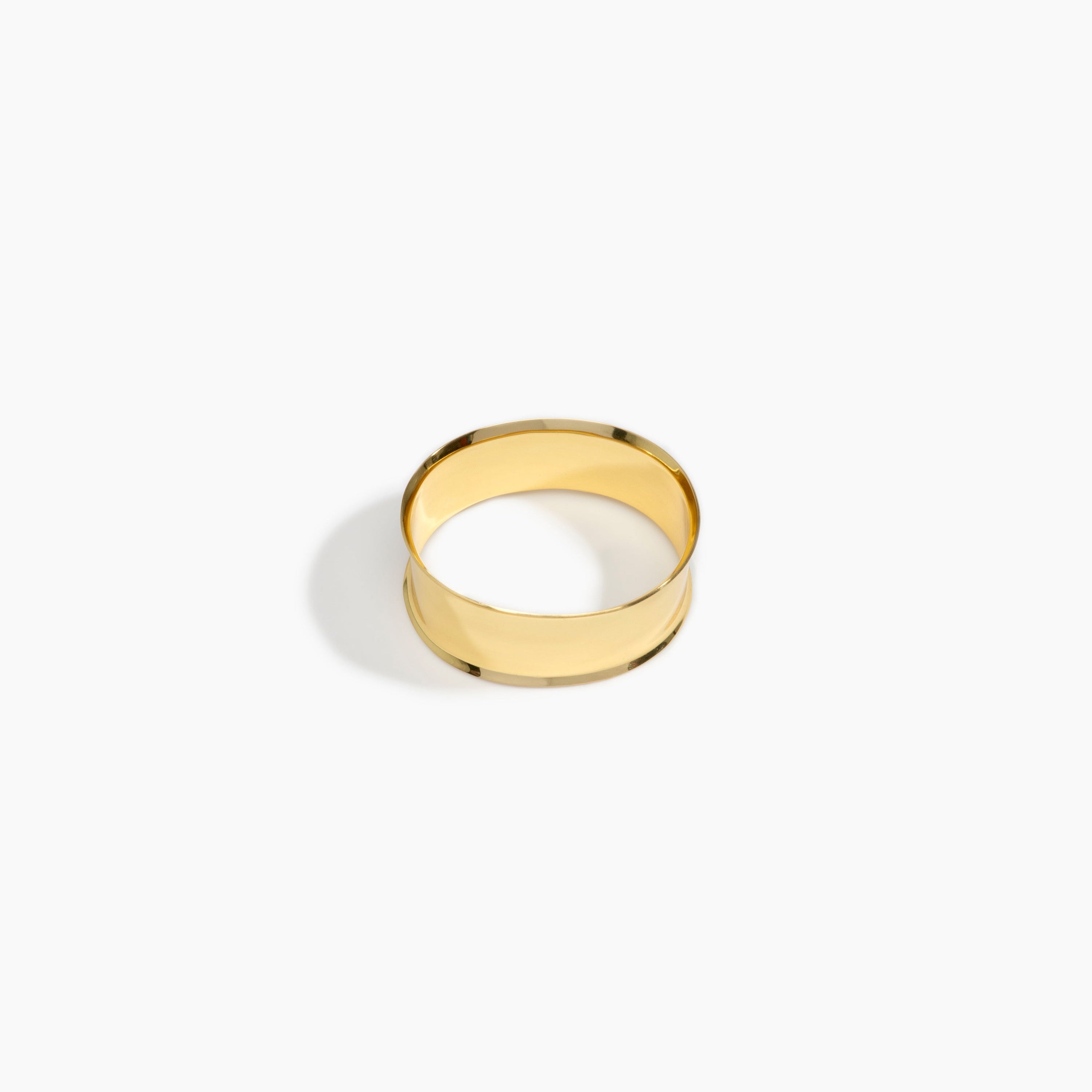 LO Collections x ALEX AND TRAHANAS Medium Voyage Bangle in Nano-Coated Brass Material...