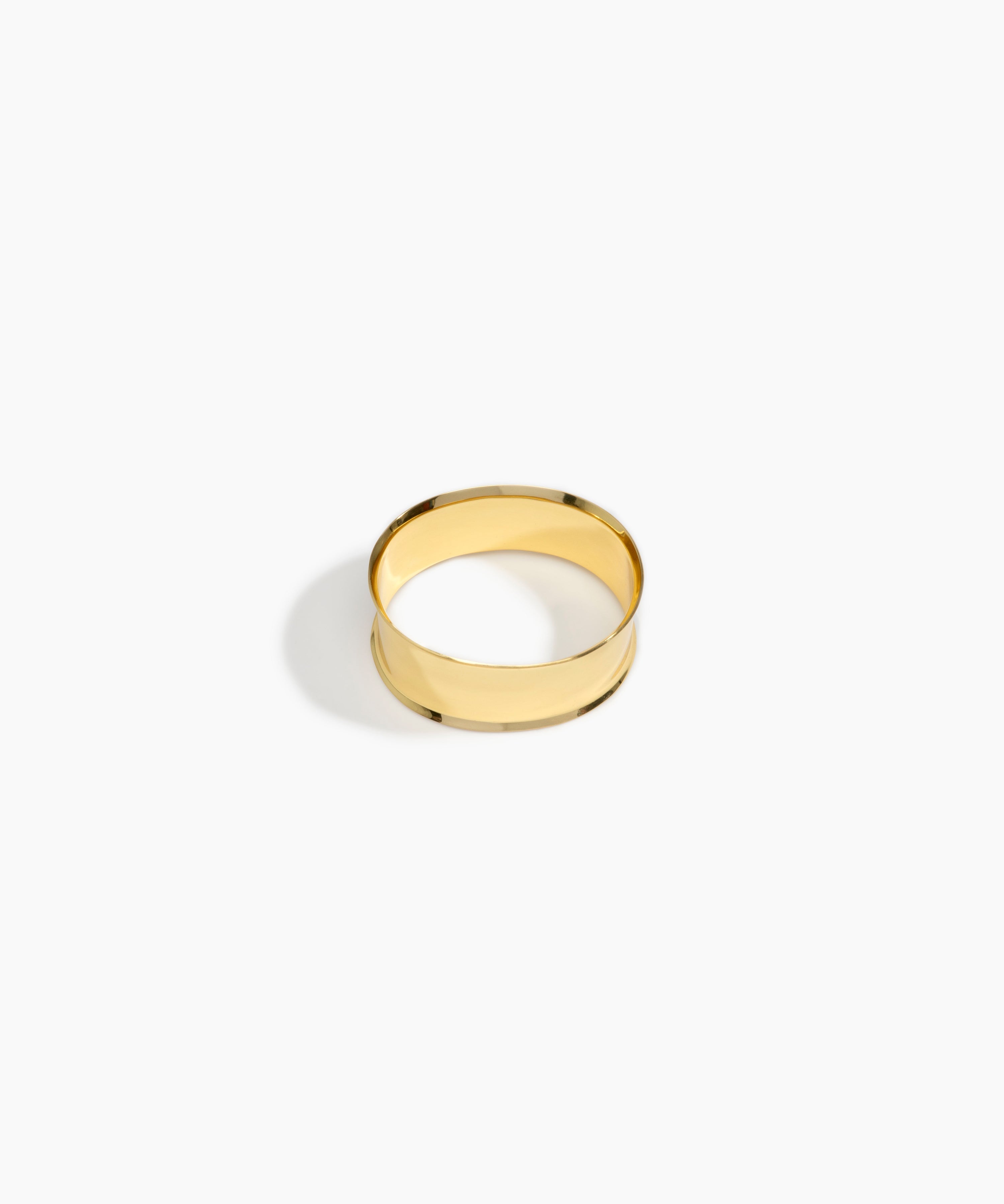 LO Collections x ALEX AND TRAHANAS Medium Voyage Bangle in Nano-Coated Brass Material...
