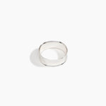 LO Collections x ALEX AND TRAHANAS Medium Voyage Bangle in Silver-Plated Brass Material...