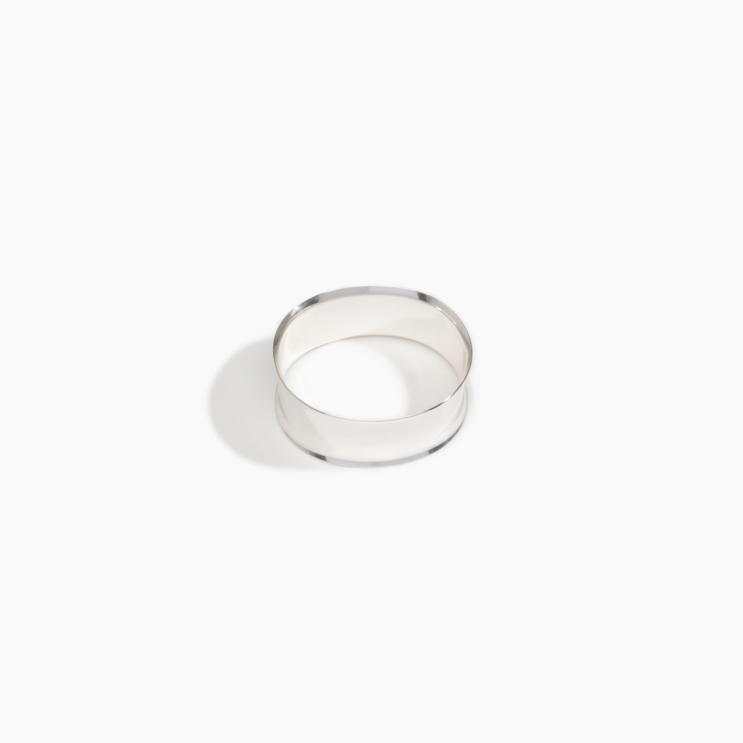 LO Collections x ALEX AND TRAHANAS Medium Voyage Bangle in Silver-Plated Brass Material...