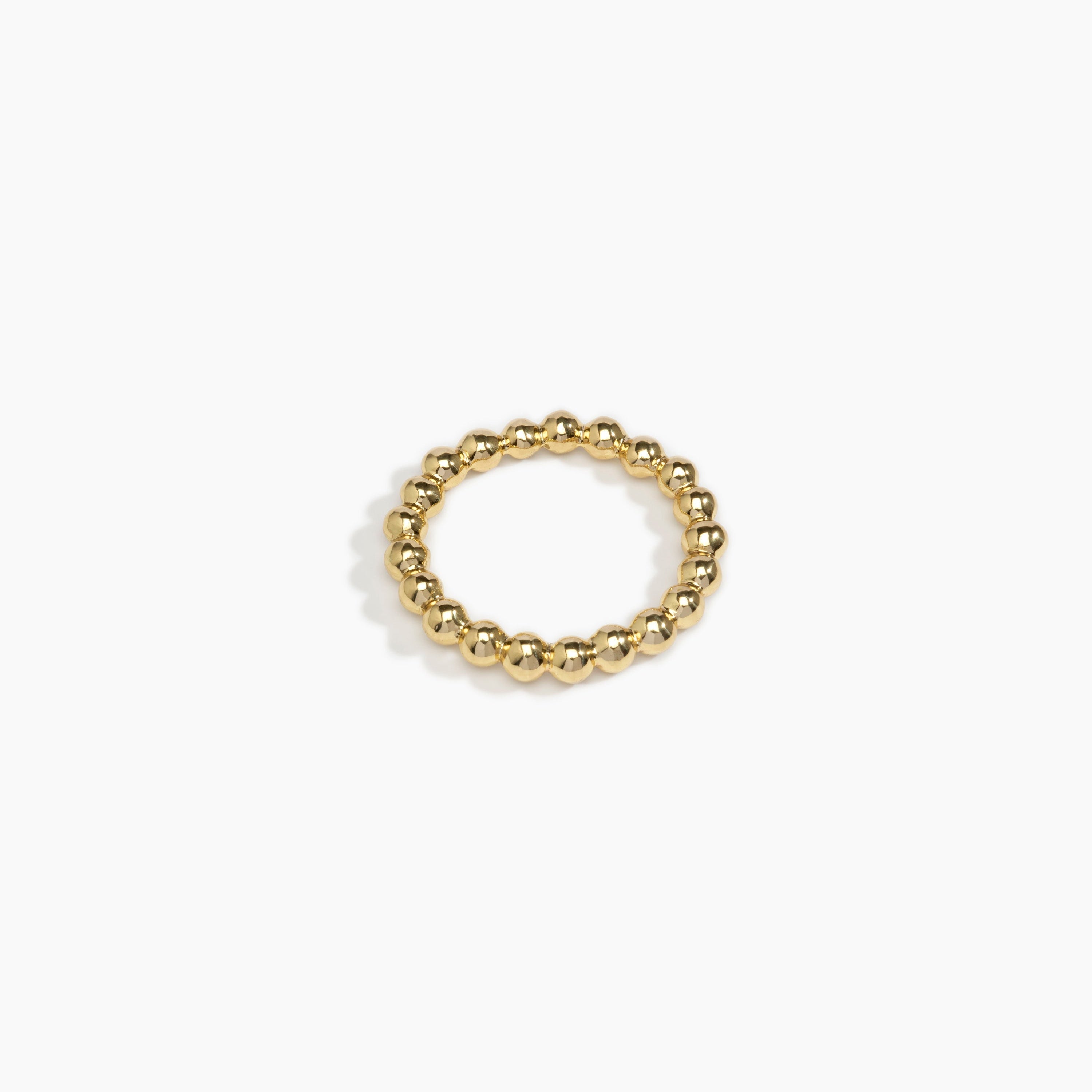 LO Collections Ball Bangle in Nano-Coated Brass Material.