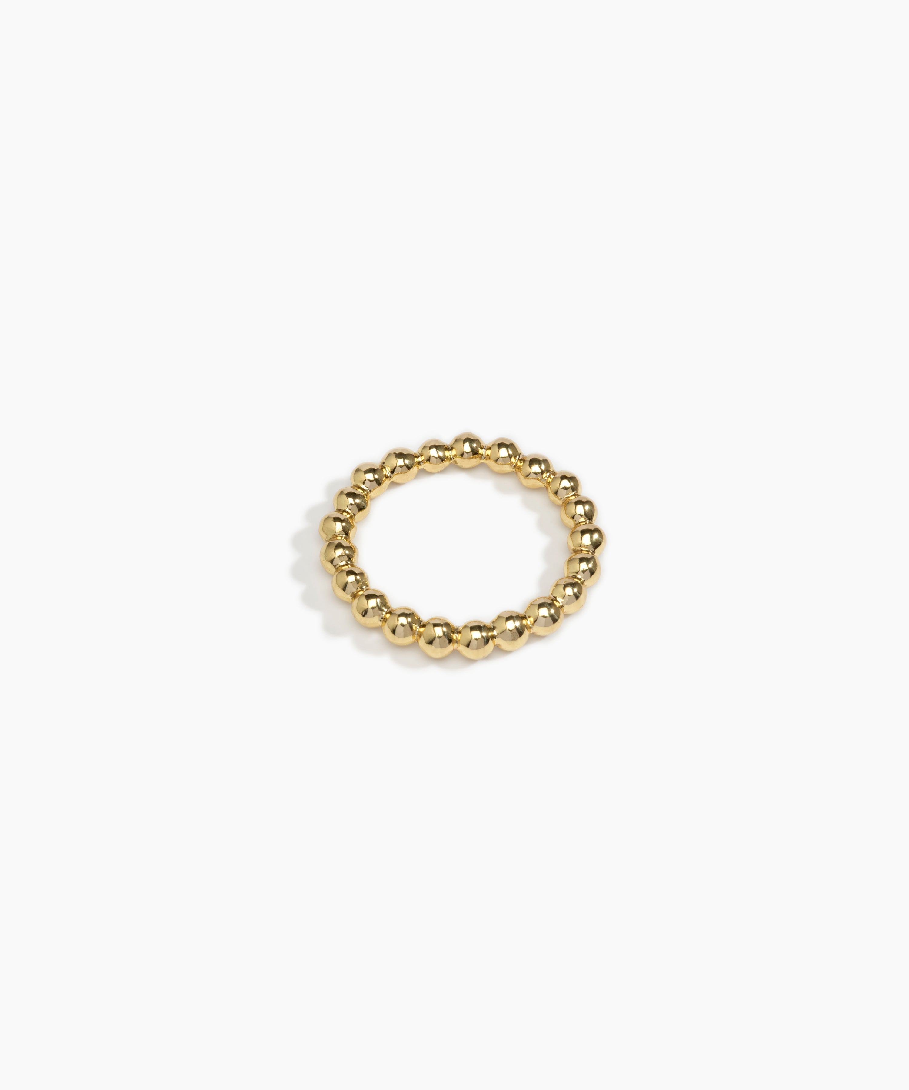 LO Collections Ball Bangle in Nano-Coated Brass Material..