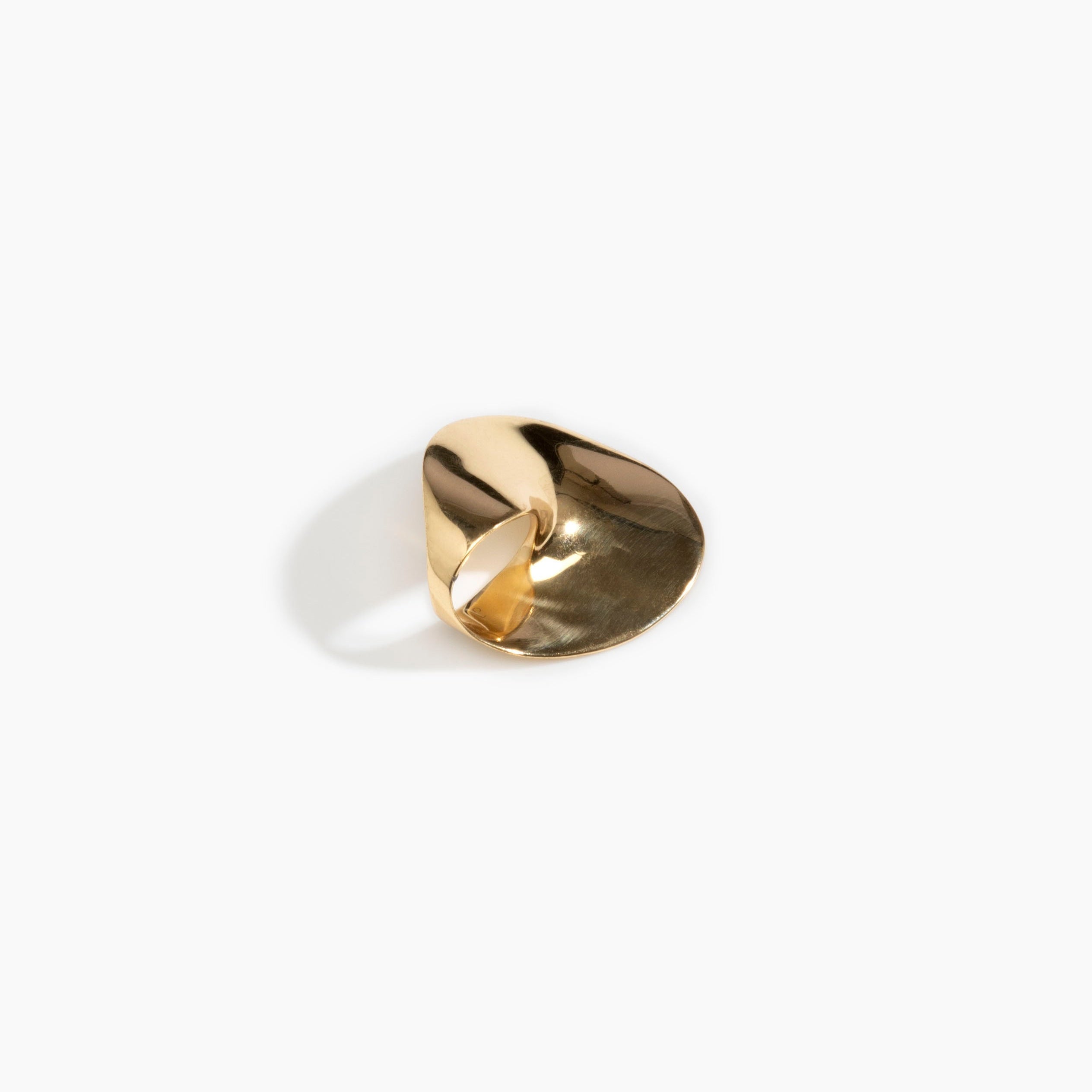 LO Collections Infinity Ring in Nano-Coated Brass Material..