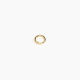 LO Collections Circle Ring in Nano-Coated Brass Material.