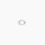 LO Collections Round Wave Ring in 925 Sterling Silver Material..