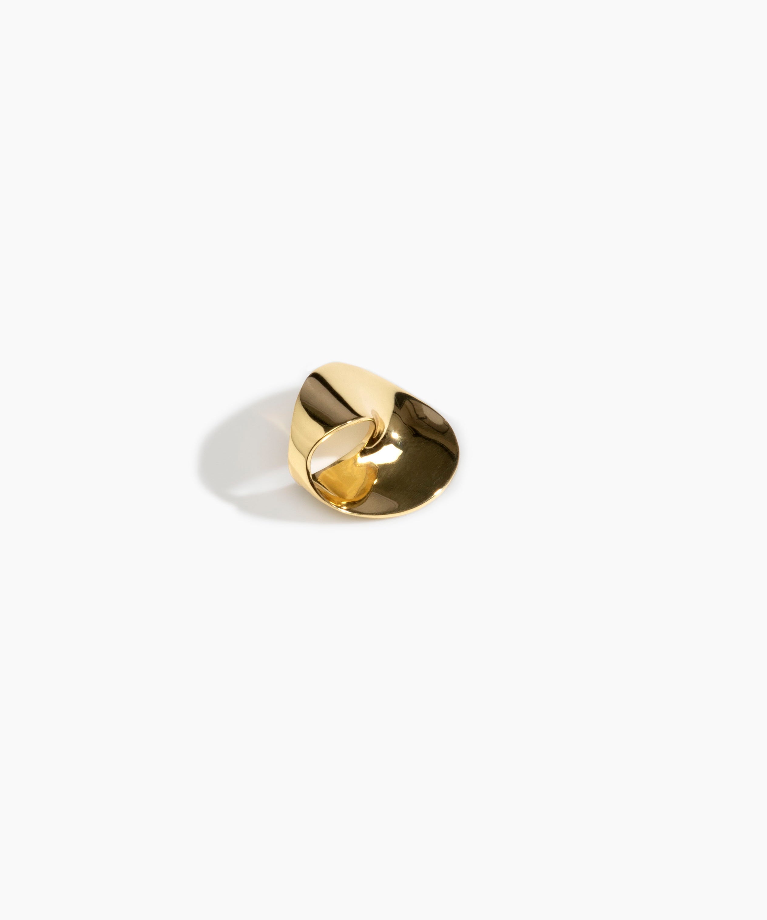 LO Collections Small Infinity Ring in Nano-Coated Brass Material...