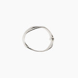 LO Collections Liquid Bangle in 925 Sterling Silver Material