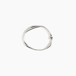 LO Collections Liquid Bangle Bracelets in 925 Sterling Silver Material 