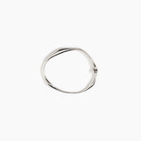 LO Collections Liquid Bangle in 925 Sterling Silver Material..