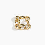 LO Collections Cocoon Bracelet in Nano-Coated Brass Material..