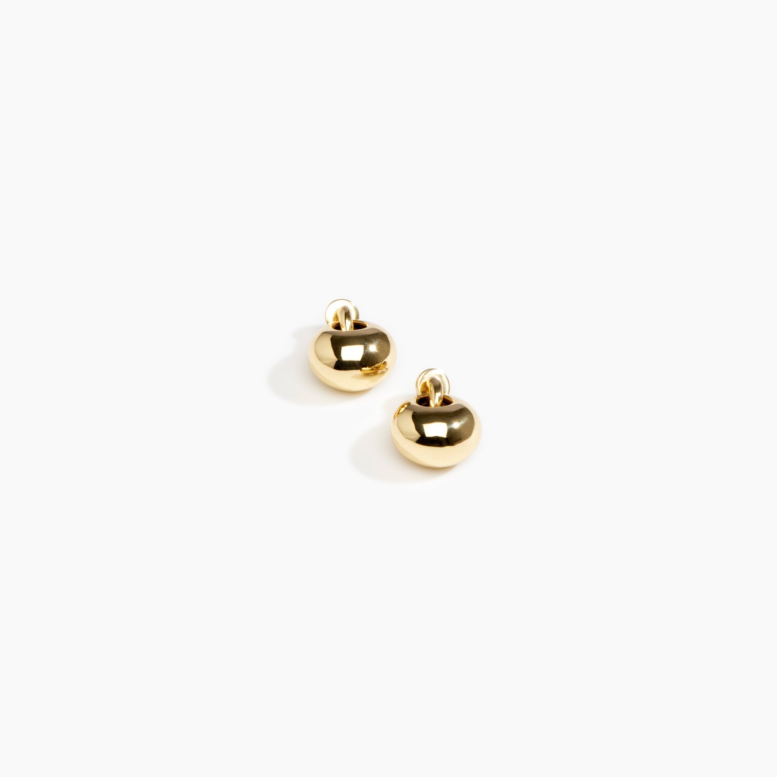 LO Collections x ALEX AND TRAHANAS Marella Hoop Earrings in Nano-Coated Brass Material..
