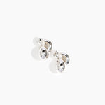LO Collections x ALEX AND TRAHANAS Double-Linked Chifferi Hoop Earrings in Silver-Plated Brass Material...