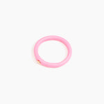 Dinosaur Designs Round Rock Wishbone Bangle in Parakeet Colour resin with Wide Fit.