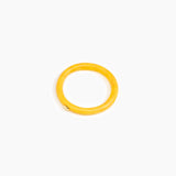 Dinosaur Designs Round Rock Wishbone Bangle in Honeycomb Colour resin with Wide Fit...